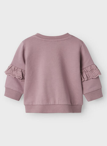 FELPA GIROCOLLO ELDERBERRY BIMBA, ELDERBERRY PINK, small