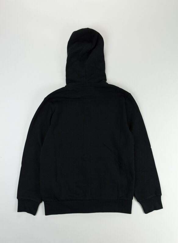 FELPA FULL ZIP RAGAZZO, KK001BLK, medium