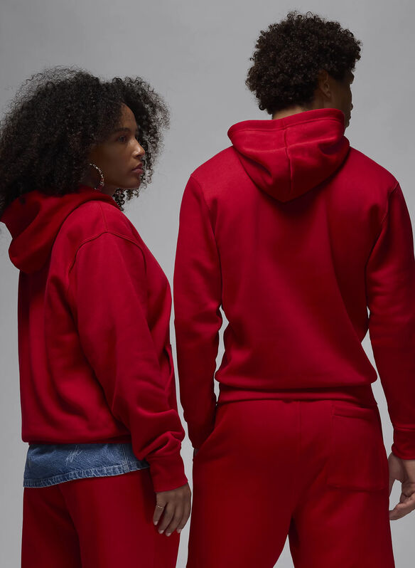 FELPA JORDAN BROOKLYN FLEECE UNISEX, 687 RED, medium