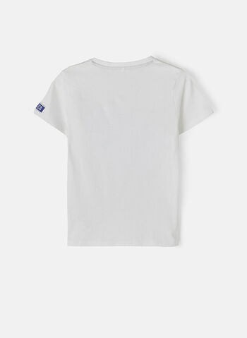 T-SHIRT STAMPATA RAGAZZO, BRIGHT WHT, small