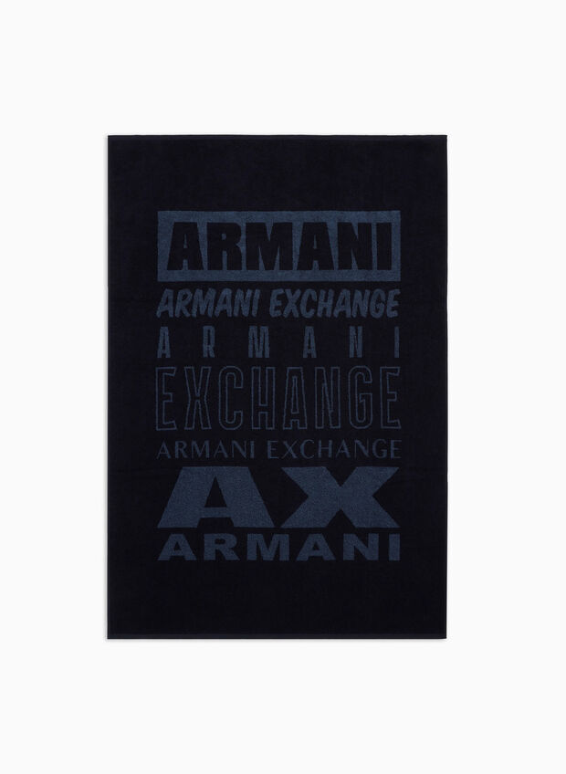 TELO MARE CON LOGO UNISEX, 62636 NVY, large