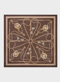 FOULARD FANTASIA, BRO BROWN, thumb