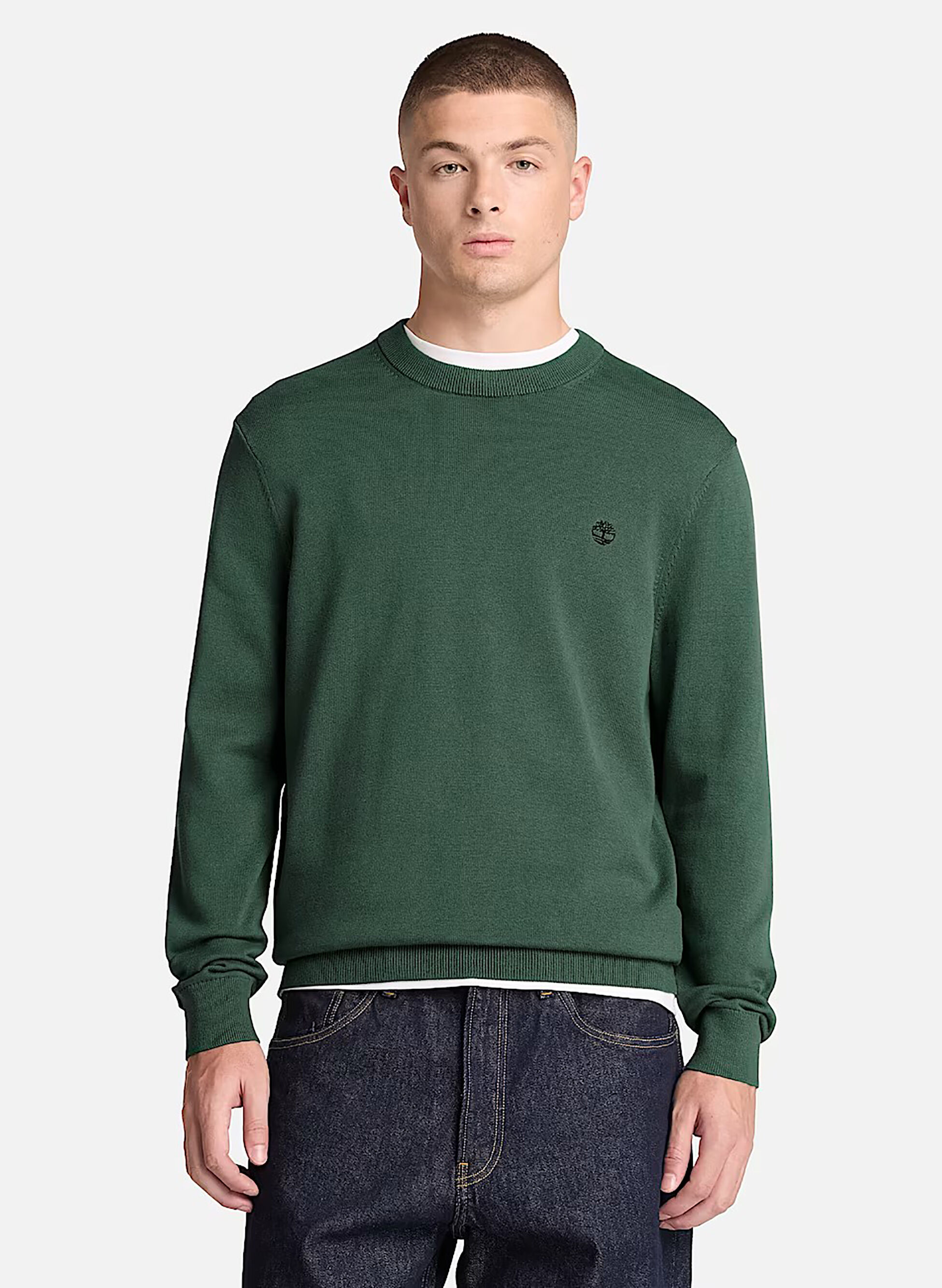 Maglione Girocollo In Cotone