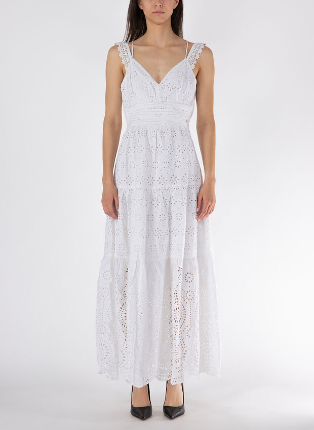 ABITO IN PIZZO SAN GALLO, G011 WHT, large