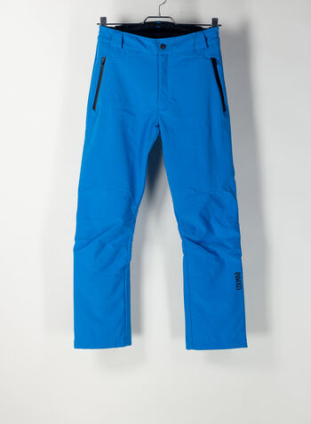 PANTALONI DA SCI SOFTSHELL CON GHETTA, 272AZZURRO, small