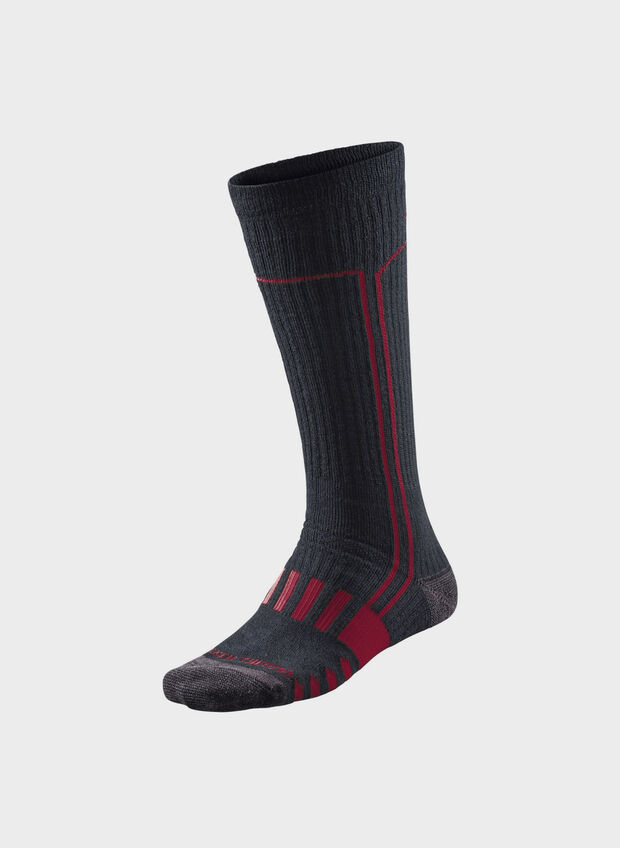 CALZA SKI UNISEX, 96 BLKRED, large