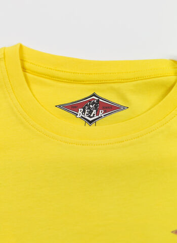 T-SHIRT CON LOGO POSTERIORE RAGAZZO, 185A YELLOW, small