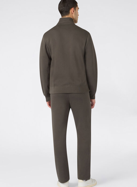 TUTA FULL ZIP, GS509 BOSCO, medium