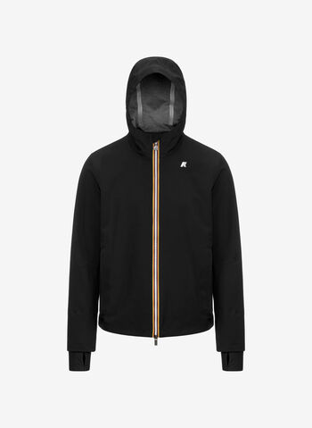 GIACCA JACKO BONDED JERSEY, USY BLK, small