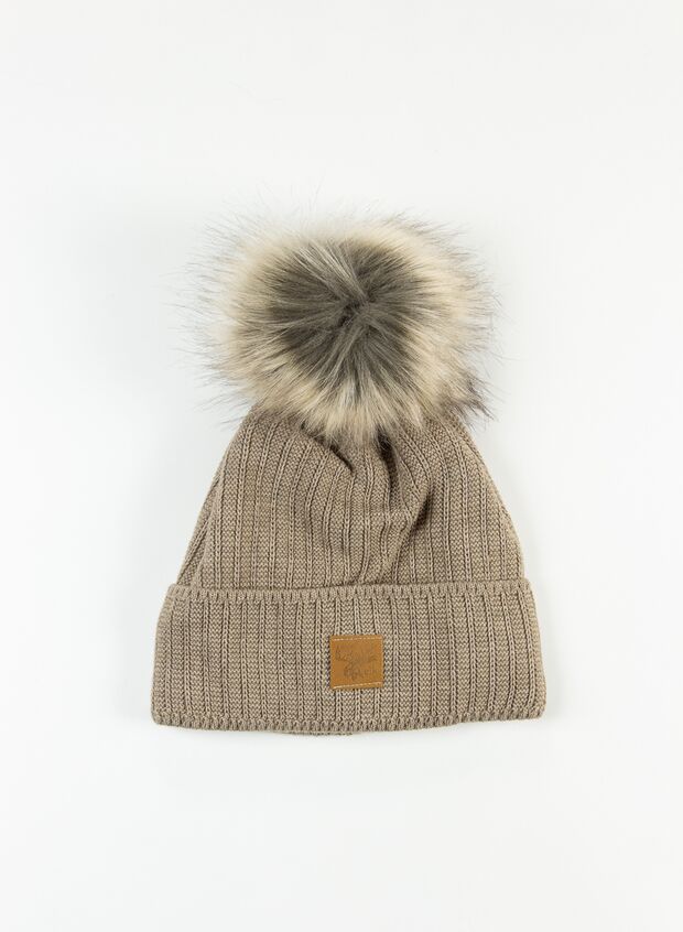 ELK CAPPELLO PON PON PELO Beige, Grigio, Marrone Donna | Sport85