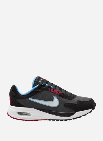 SCARPA NIKE AIR MAX SOLO RAGAZZO, 002 BLKWHTBLUE, small