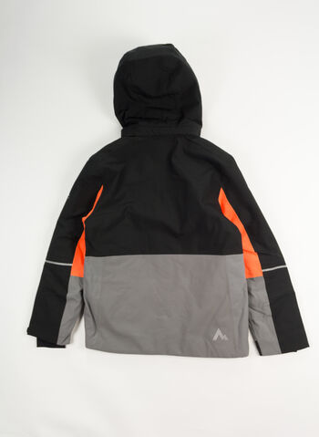 GIACCA SCI DARIUS STRETCH 10000 RAGAZZO, 901 BLKORANGE, small