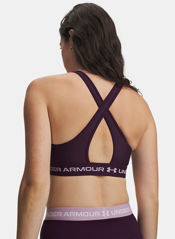 BRA CROSSBACK MID, 0526 PURPLE, medium