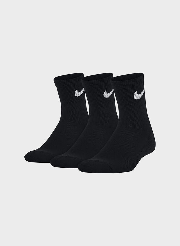 CALZA BASIC CREW 3 PAIA JUNIOR, 023 BLK, large