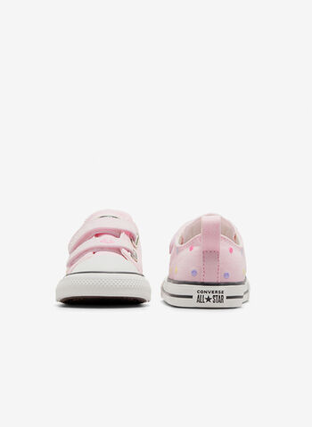 SCARPA LOW CON CHIUSURA A STRAPPO POIS BIMBA, 650 PINK, small
