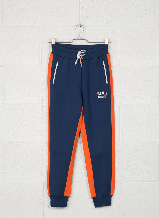 FRANKIE GARAGE PANTALONE POLSINO Arancione, Blu Uomo | Sport85