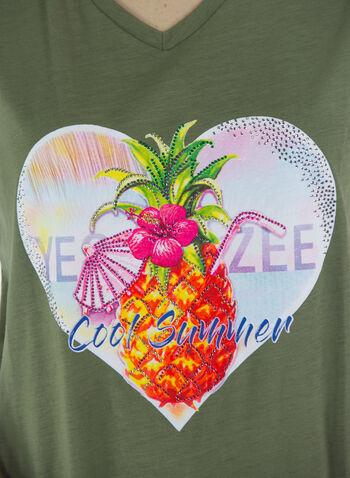 T-SHIRT FIAMMATA SCOLLO V STAMPATA, , small