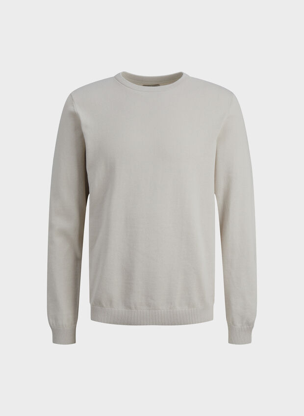 MAGLIONE GIROCOLLO BASIC ESSENTIAL, , large