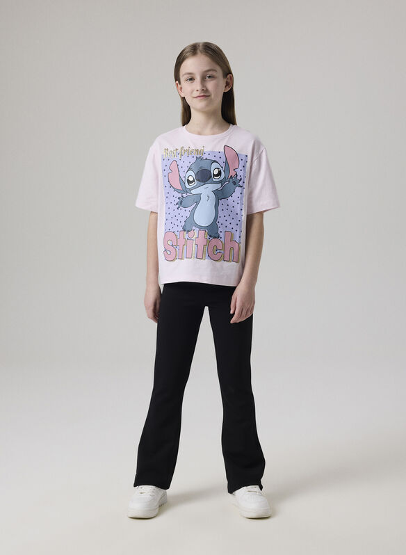 PANTALONE FRIKKALI BOOTCUT NOOS RAGAZZA, BLACK BLACK, medium