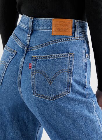 JEANS HIGH LOOSE TAPERED, 0004MEDIUM, small