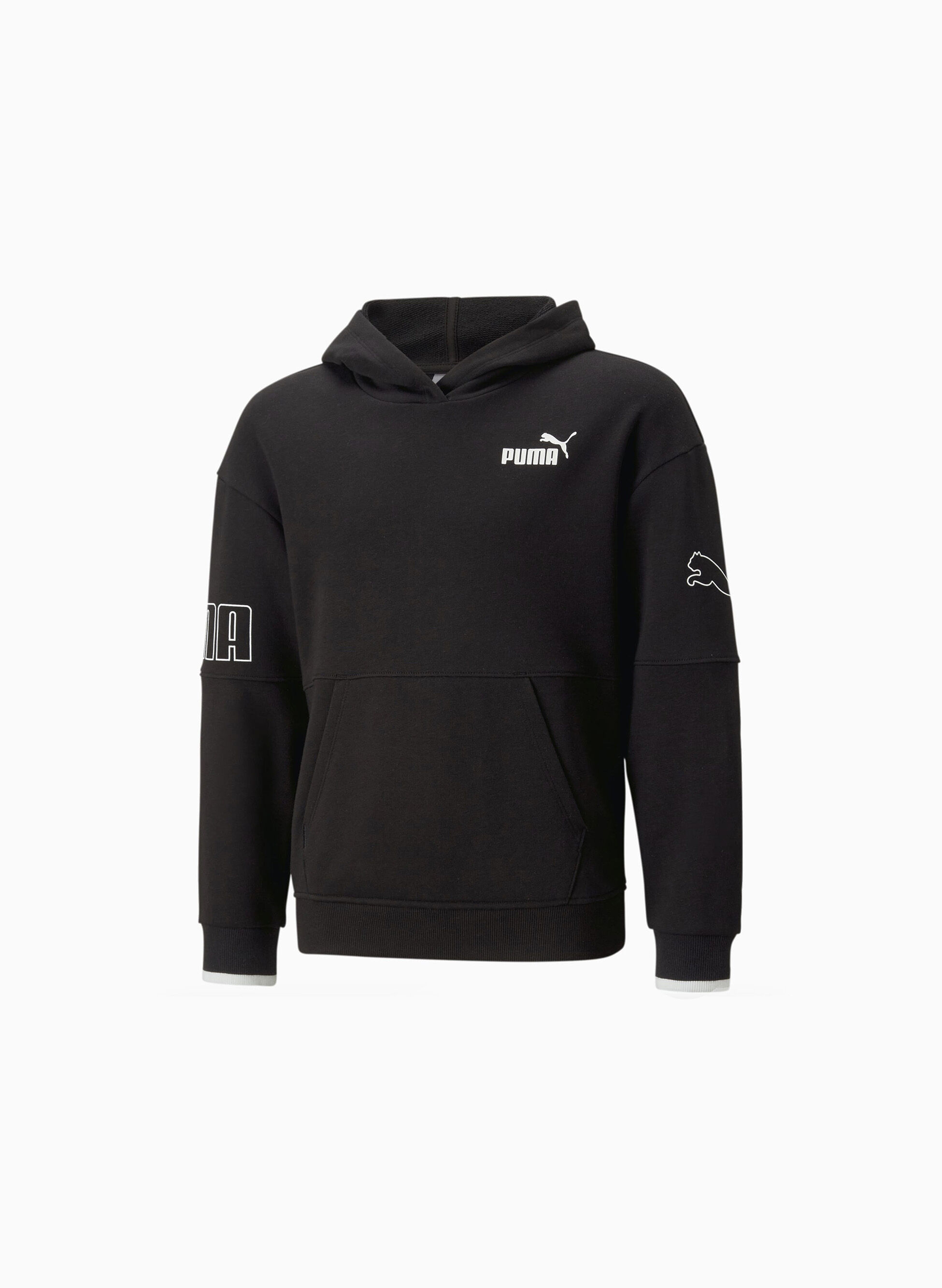 PUMA FELPA POWER CON CAPPUCCIO