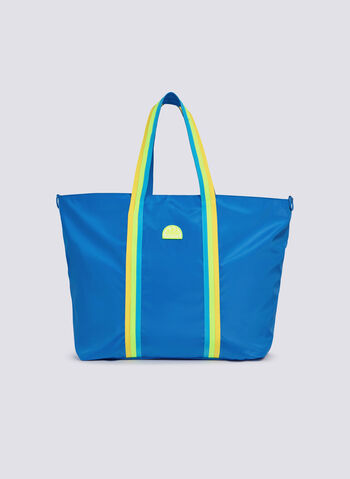 BORSA BON CON DETTAGLI ARCOBALENO, A2202 AZZURRO, small