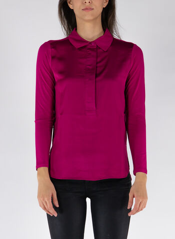 CAMICIA A MANICHE LUNGHE, 16 PETUNIA, small