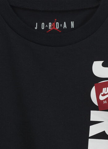 COMPLETO T-SHIRT E SHORTS JORDAN JUMPMAN BIMBO, R78REDBLK, small