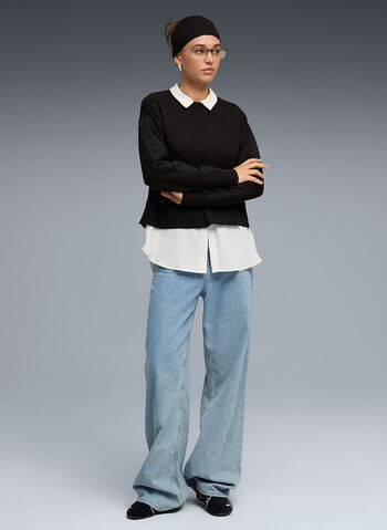 FELPA RELAX, 01 BLK, small