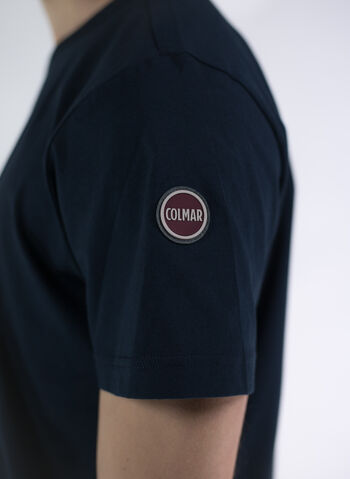 T-SHIRT CON LOGO, 68 NVY, small