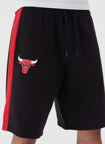 SHORTS NBA CHICAGO BULLS MESH, BLK, small