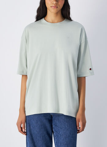 T-SHIRT ICON TONAL OVERSIZE, GS129 SALVIA, small