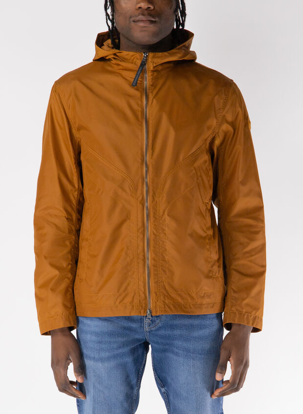 GIUBBOTTO CON CAPPUCCIO, 716 TABACCO, large