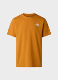 T-SHIRT STAMPA POSTERIORE, - ORANGE, thumb