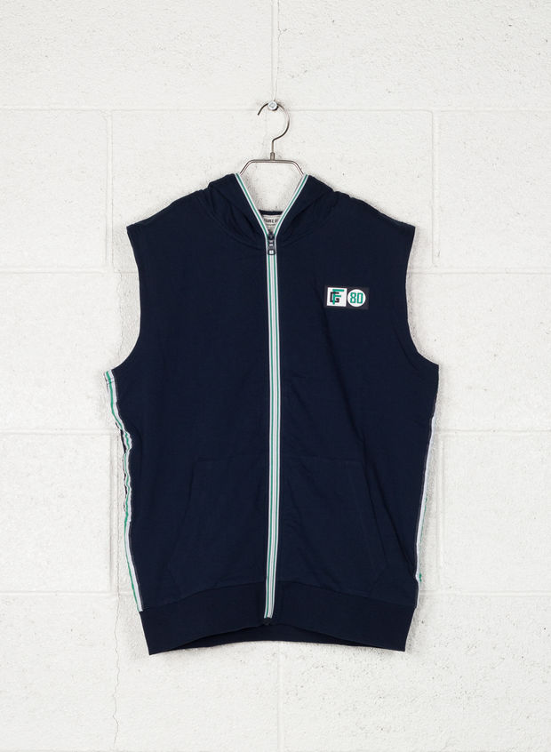 FRANKIE GARAGE FELPA SMANICATA 80 Uomo | Sport85