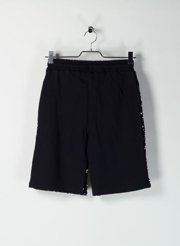 BERMUDA PAILLETTES, NERO, small