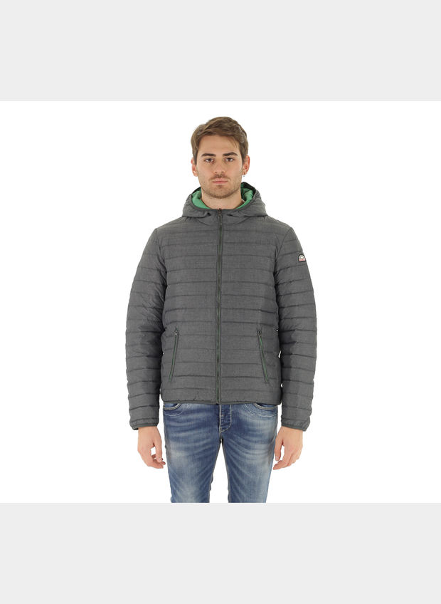 PIUMINO BUDDY REVERSE , 5GREYMELGREEN, large