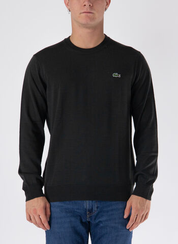 MAGLIONE GIROCOLLO CON LOGO, L7A VERDONE, small