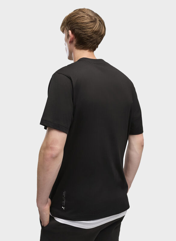 T-SHIRT SPORT RELAX, 01 BLK, medium