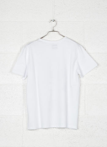 T-SHIRT GRAPHIC SUICIDE, BIANCO, small