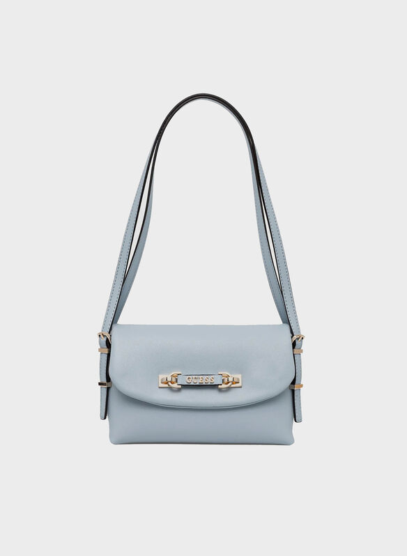 BORSA A SPALLA LEFIA, MYB CELESTE, medium