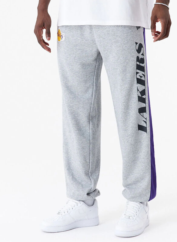 PANTALONE NBA LAKERS MESH, GREYPURPLE, medium