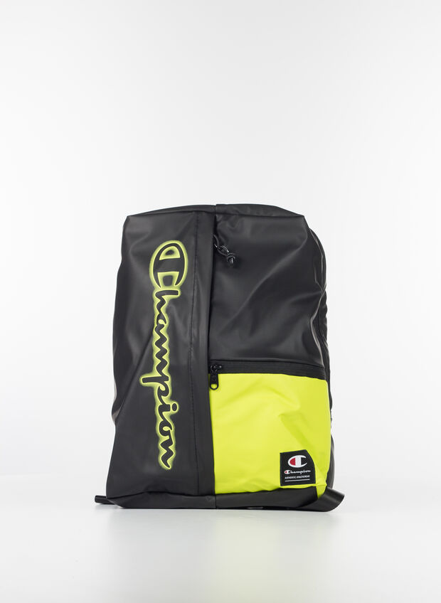 ZAINO LIFESTYLE COLOR BLOCK, KK001 BLKYELL, large