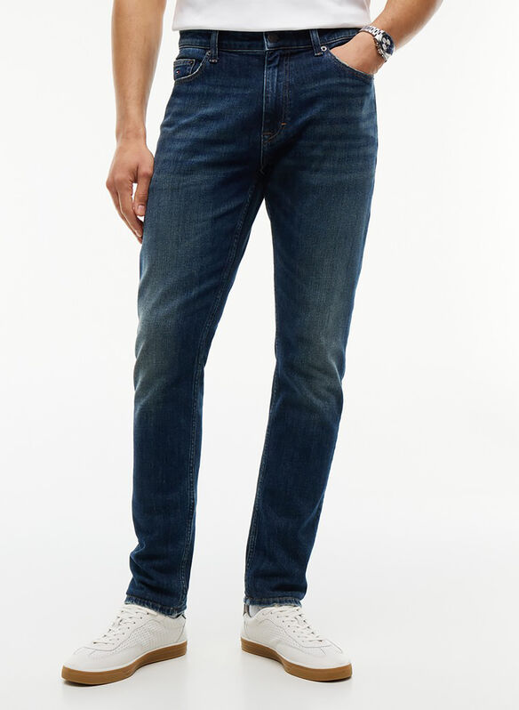 JEANS AUSTIN SLIM TAPERED, 1BK SCURO, medium