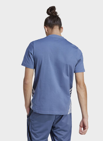 T-SHIRT GIROCOLLO TRIPLE STRIPES, PRELOVED INK, small