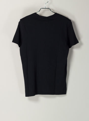 T-SHIRT LOGO BOX, 0427BLK, small