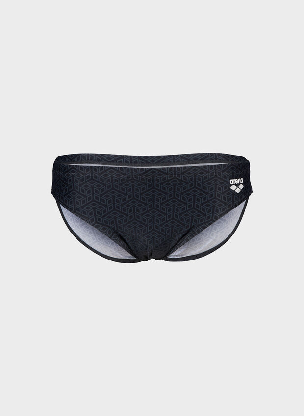 COSTUME SLIP BRIEFS ALLOVER, 551 BLK MULTI, large