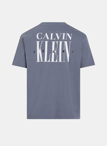 T-SHIRT BACK LOGO, PCP INDIGO, small