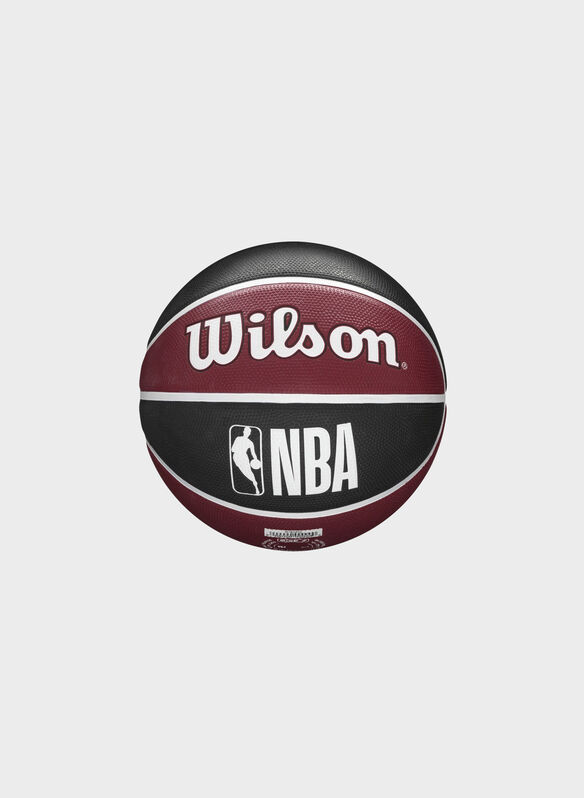 PALLONE NBA TEAM TRIBUTE HEAT, RED, medium