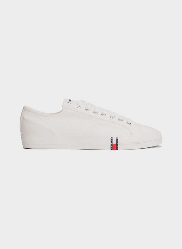 SCARPA ARCHIVE IN TELA CON BANDIERINA, YBL WHT, medium